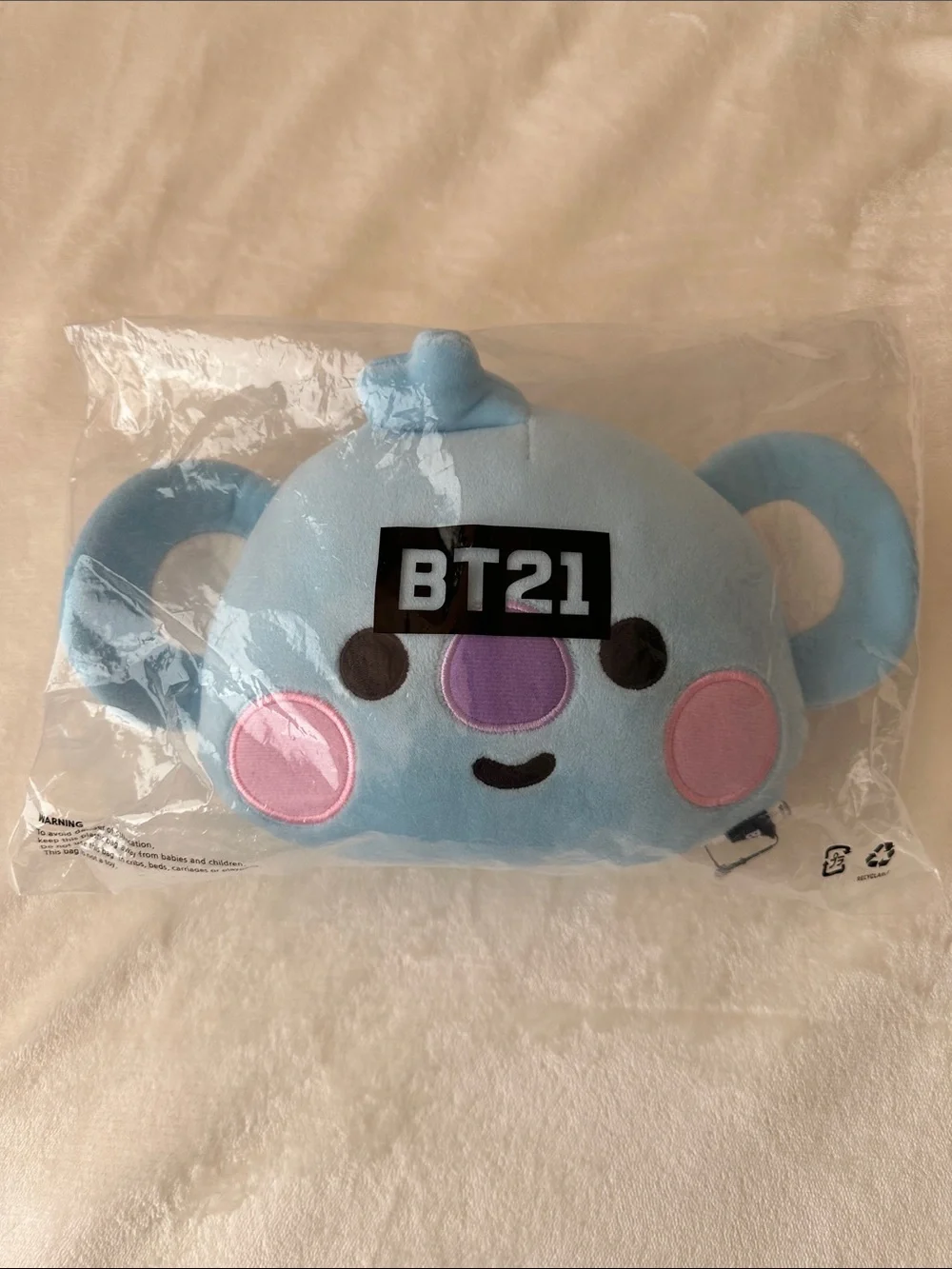 BTS BT21 Baby Koya Plush Pillow | Kim Namjoon RM | Car Cushion | NWT